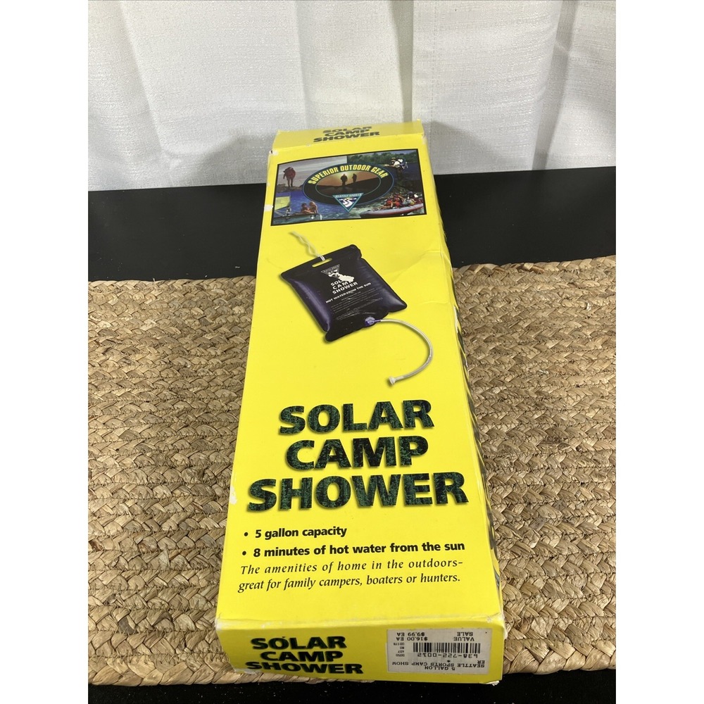 Solar Camp Shower‎ 5 Gallons